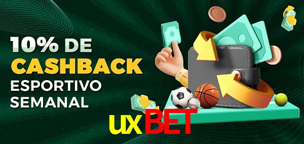 10% de bônus de cashback na uxbet